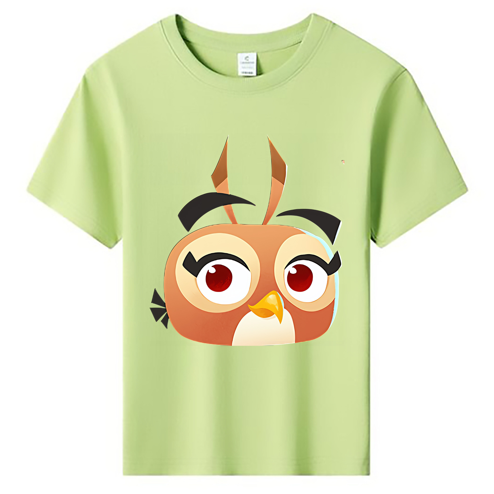 （画像用） Angry Birds アングリーバード 綿100％キッズTシャツ（フロントプリント）